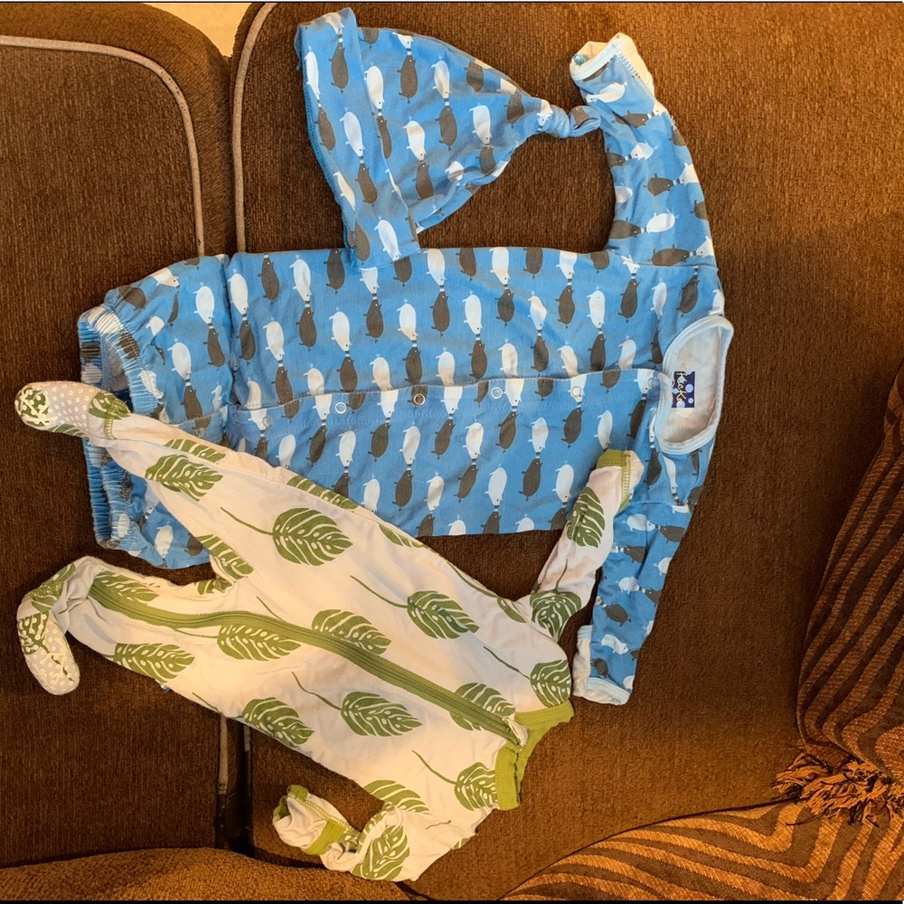 Kickee pants newborn set